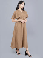 Viigobella Sustainable Sugarcane Fabric Flared Dress