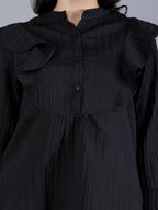 Viigobella Textured Sugarcane Top & Pant Co-Ord Set