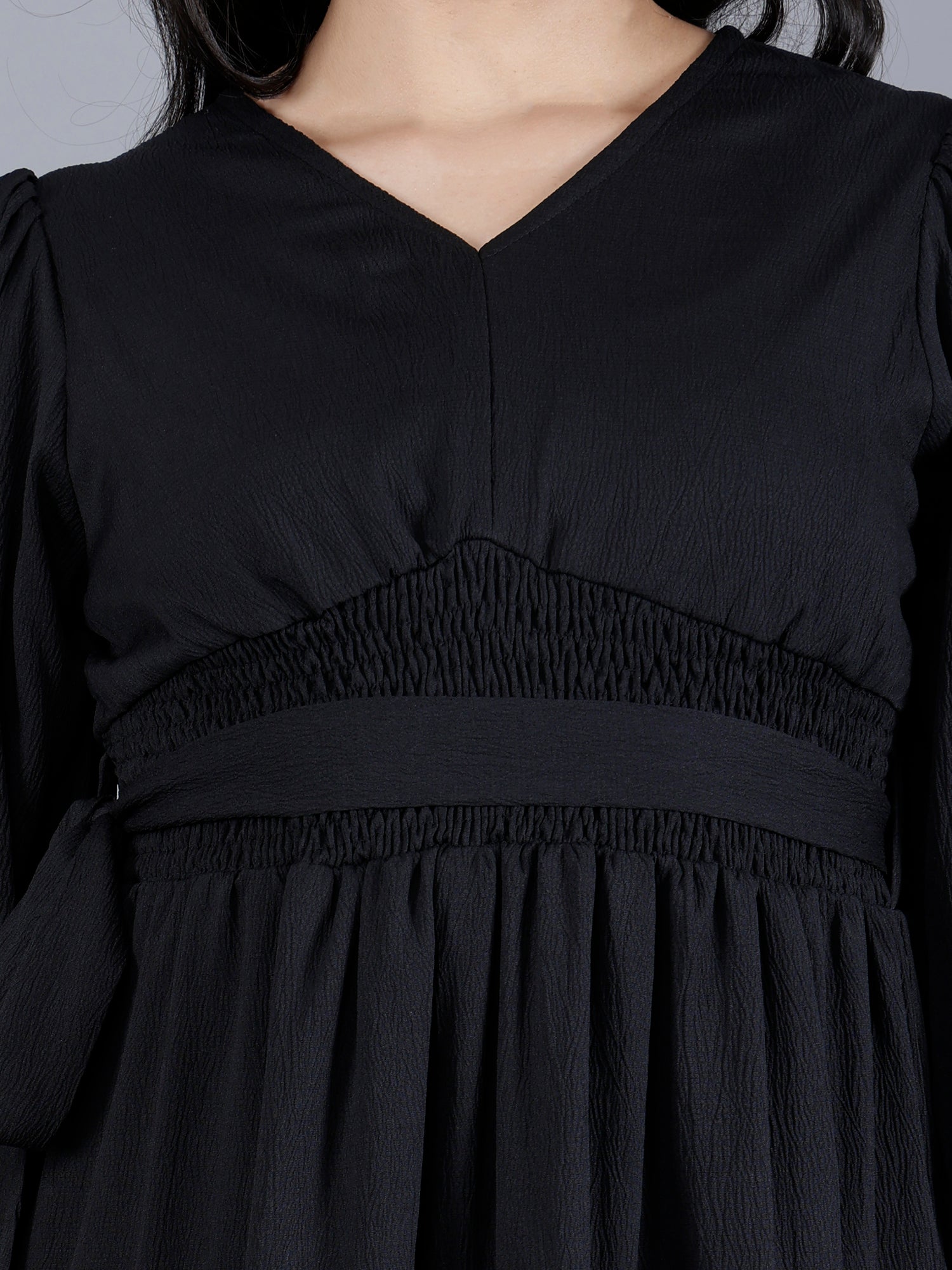 Viigobella Delta Fabric Tiered Long Dress