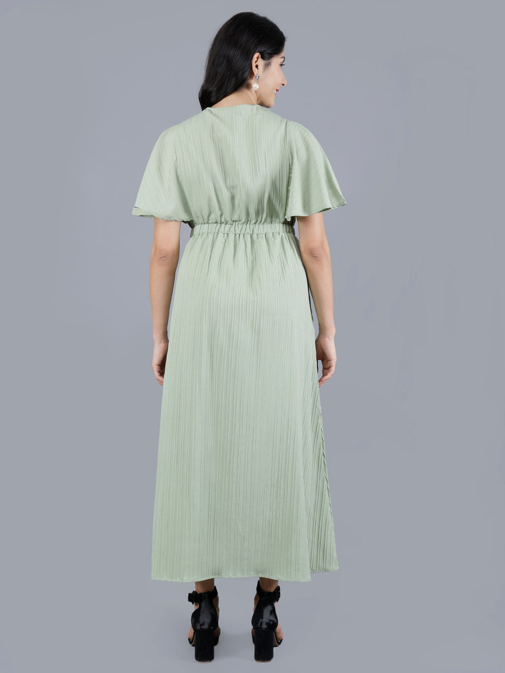 Viigobella Sustainable Sugarcane Fabric Flowing Dress