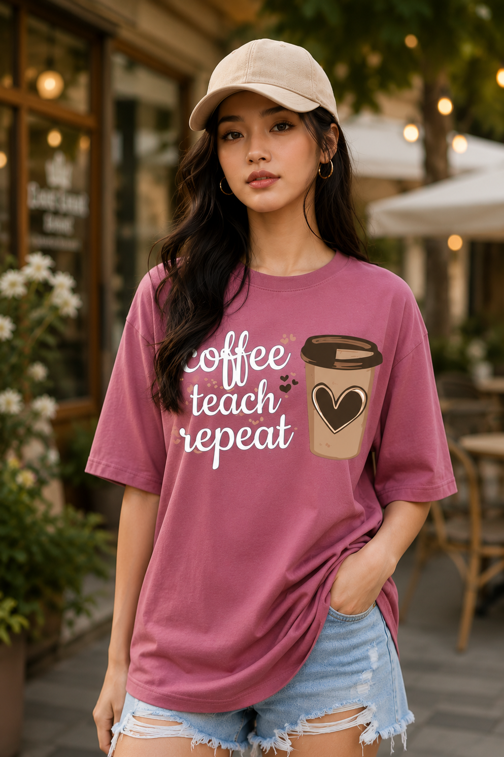 WOMEN's Cotton Blend Oversized T-Shirt Combo (Pack of 2) Women's