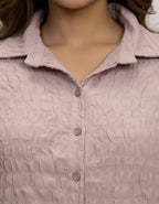 Women’s Premium Gucci Check Textured Co-ord Set