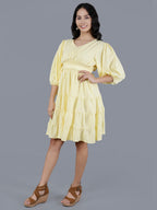 Viigobella Women’s Tiered Dress in Delta Fabric