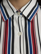 Multicolor Striped Co-ord Set for Women