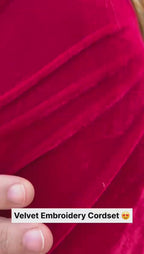 velvet co ord set exporter india