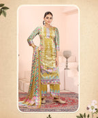 ViigoBella Premium Velvet Printed Straight Suit with Dupatta – Golden Designer Edition