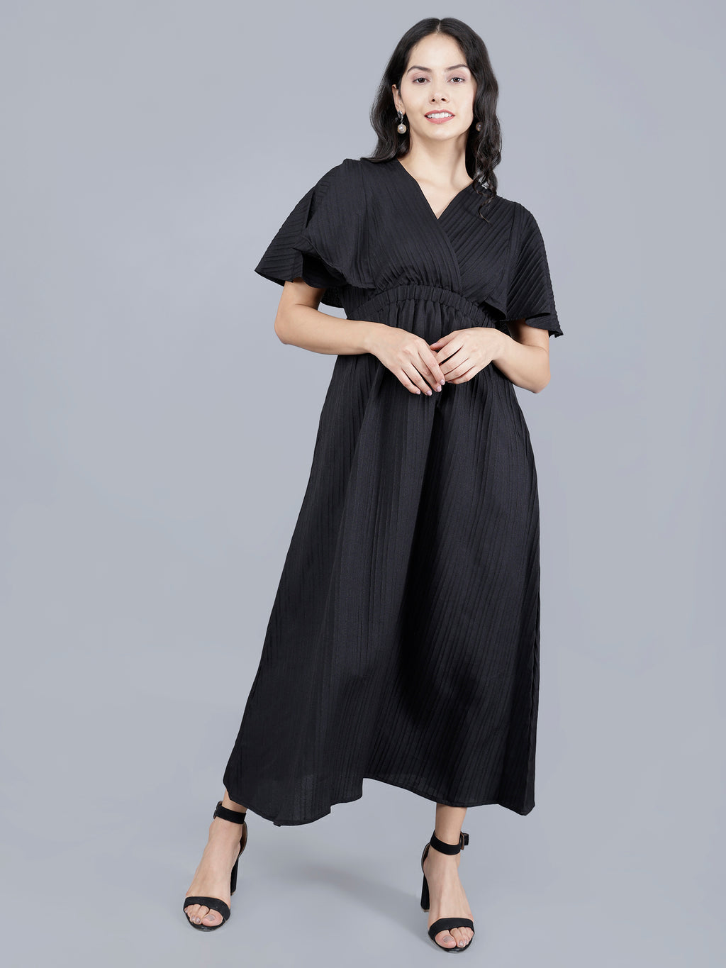 Viigobella Women’s Long Dress in Sugarcane Fabric